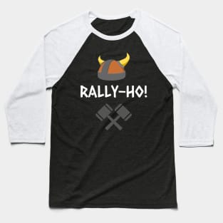 Rally Ho, FFIX Edition (White Text) Baseball T-Shirt